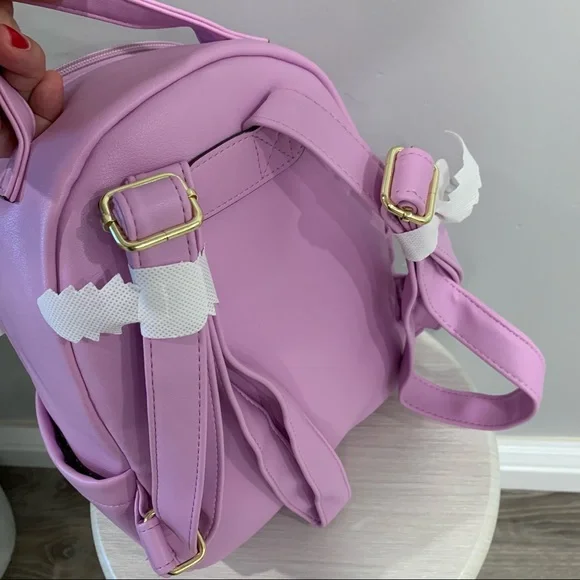 Juicy Couture Wool Blend Backpack purple w/ Gold Tone accents Heritage Core Backpack - Juicy Couture main image 3